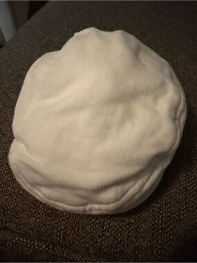 Baby Beau & Belle Baby White Newsboy Cap